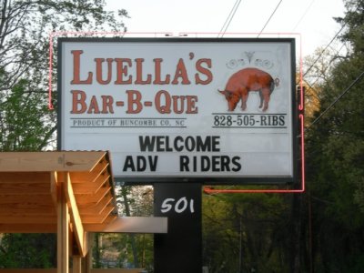 ADV Riders at Luellas