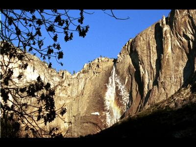Yosemete-Early rainbow-California