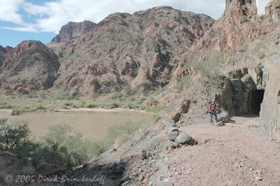 Tunnel to Kaibab Suspension Bridge