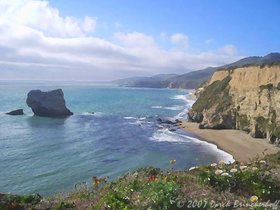 View from Arch Rock