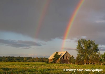 A double rainbow