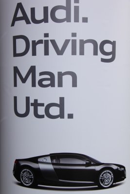 Audi drive Man U