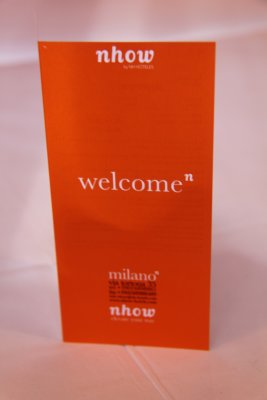 Welcome card