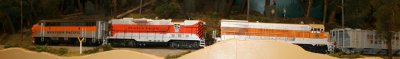 EB drag freight departing Fallon