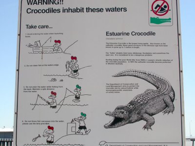 Croc Warning