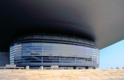 Facade of Copenhagen's New Opera House