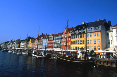 At Nyhavn's cannals.