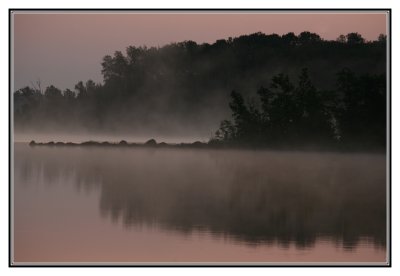 Fall Lake at Dawn