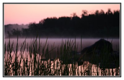 Fall Lake at Dawn