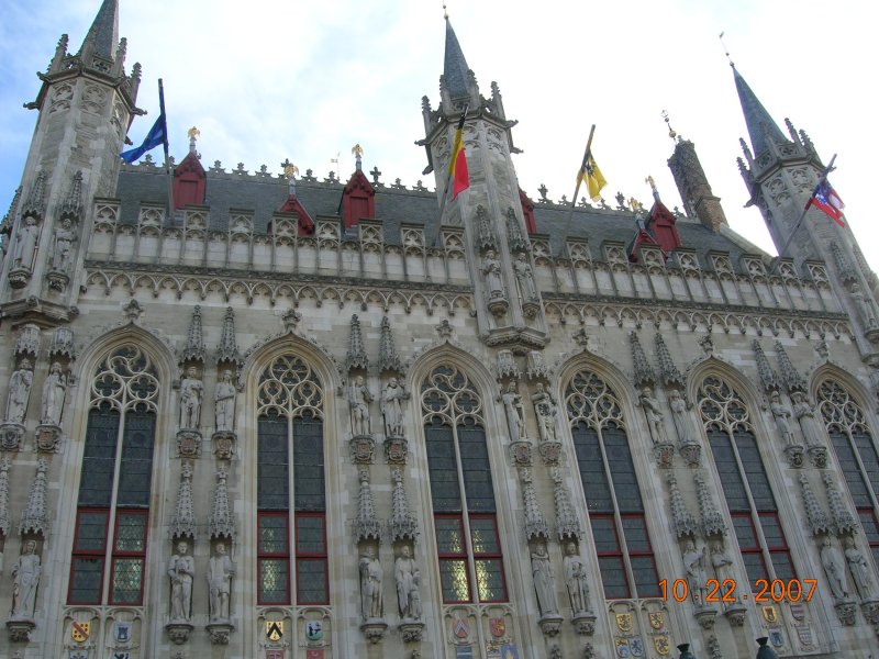 Gothic Town Hall, Bruges