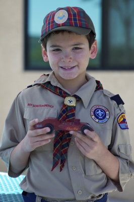 Webelos Pinewood Derby