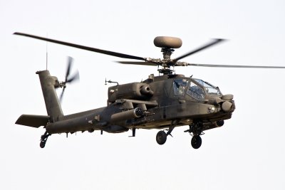 Close Encounters Of The Apache Gunship