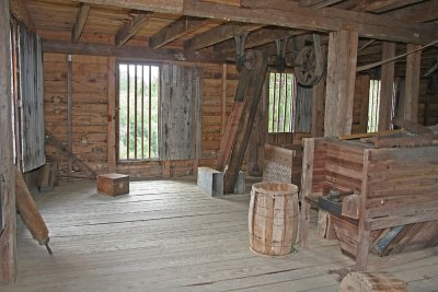 Interior of mill..
