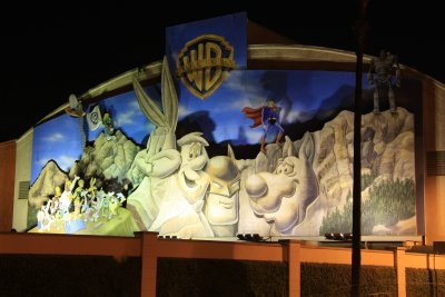 Warner Bros. Wall: Hollywood California