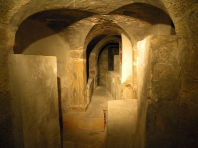 Frauenkirchen...Underground crypts...