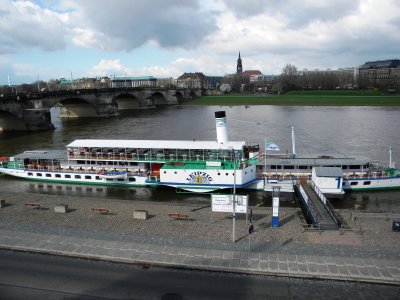 At the river Elbe ...