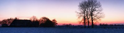 panorama (morning in winter)