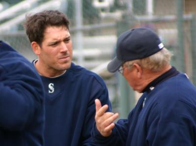 Greg Dobbs and the Hitting Coach