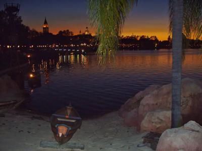 Epcot's waterway