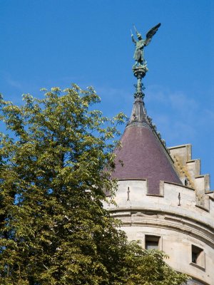 Le chateau de Pierrefonds, Oise