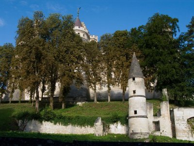 Le chateau de Pierrefonds, Oise