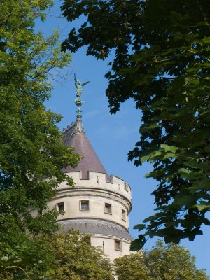 Le chateau de Pierrefonds, Oise