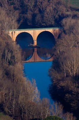Pont de chemin de fer sur le Tarn