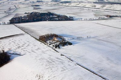 Le Lauragais sous la neige