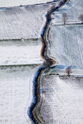 Le Lauragais sous la neige