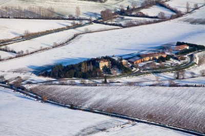 Le Lauragais sous la neige