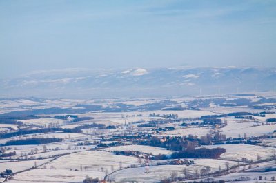 Le Lauragais sous la neige