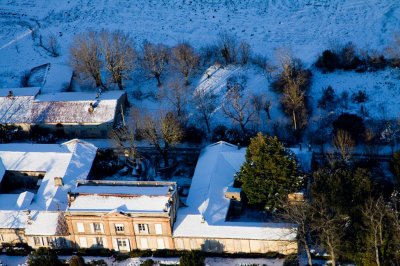 Le Lauragais sous la neige