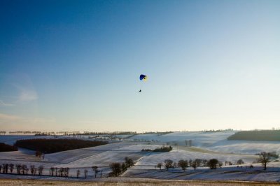 Le Lauragais sous la neige