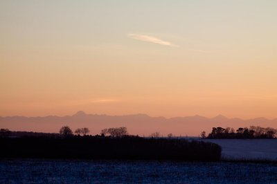 Le Lauragais sous la neige