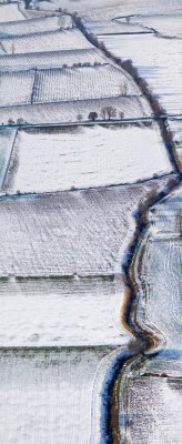 Le Lauragais sous la neige