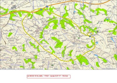 Vol du 06.03.10  Azas, aprs midi