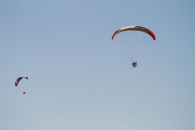 Michel et Nadine en approche