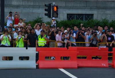 Spectators during F1 Run
