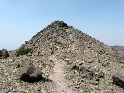 Scree Near Summit