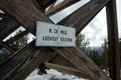 New Lookout Sign