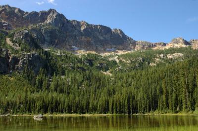 View SW from Cutthroat Lake