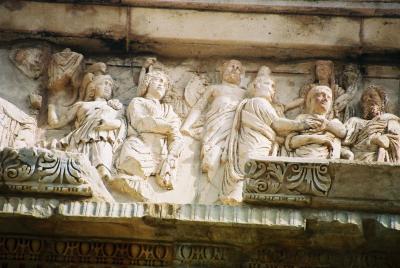 marble relief