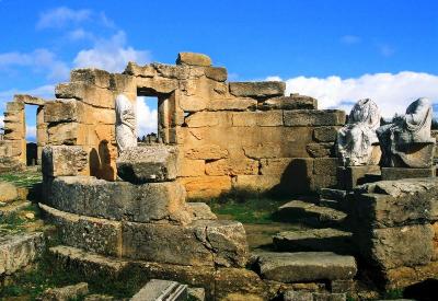 Greek temple Cyrene