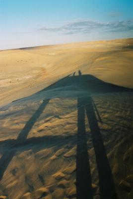 sunset on the dunes Ghadames