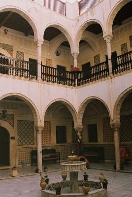 Ottoman courtyard; Tripoli