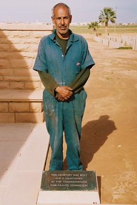Mohamed Hanish (guardian of Knightsbridge cemetry, Tobruk)