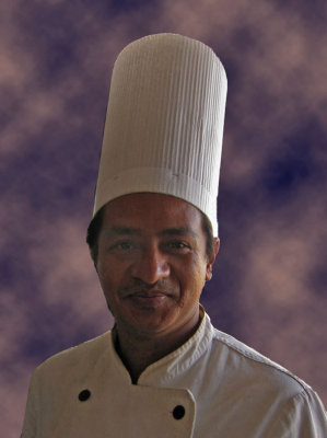 The chef at Boudha Stupa Caf & Restaurant
