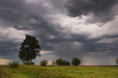 Storm over the prairie