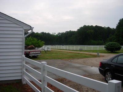 Driveway and Horse Pen