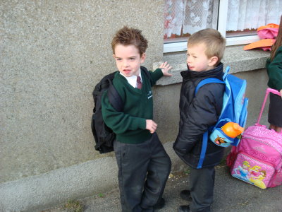 Sean & school mate